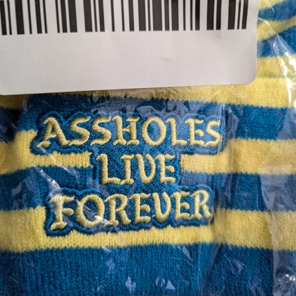 ALF Yellow & Blue Beanie - Picture 3 of 3